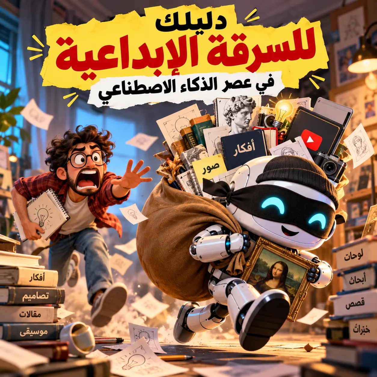 دليلك للسرقة الإبداعية في عصر الذكاء الاصطناعي