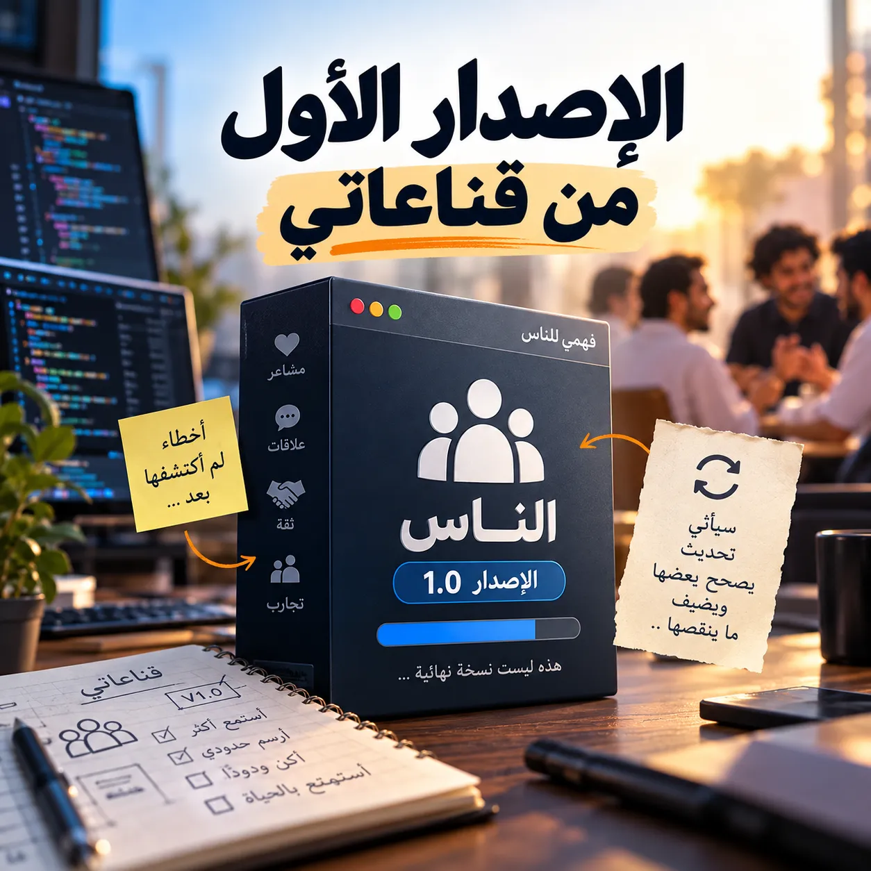 الناس ليسوا تطبيقات